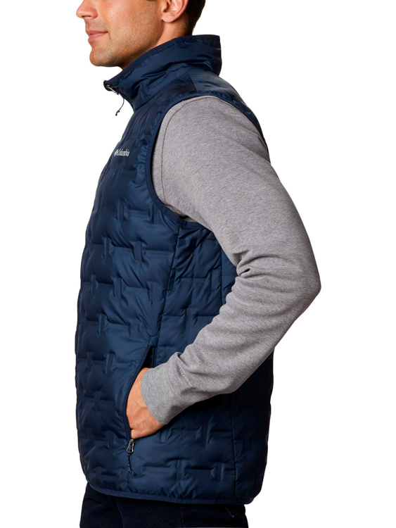 Gilet pt bărbați Columbia Delta Ridge Down Vest 50 Albastru photo 4
