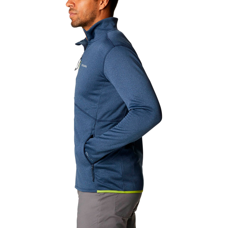 Hanorac pt bărbați Columbia Park View Fleece Full Zip S Albastru photo 5