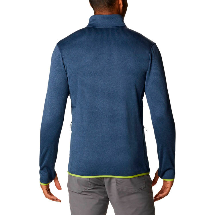 Hanorac pt bărbați Columbia Park View Fleece Full Zip S Albastru photo 6