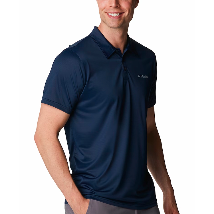  Polo pt bărbați Columbia Hike Polo S Albastru  photo 2