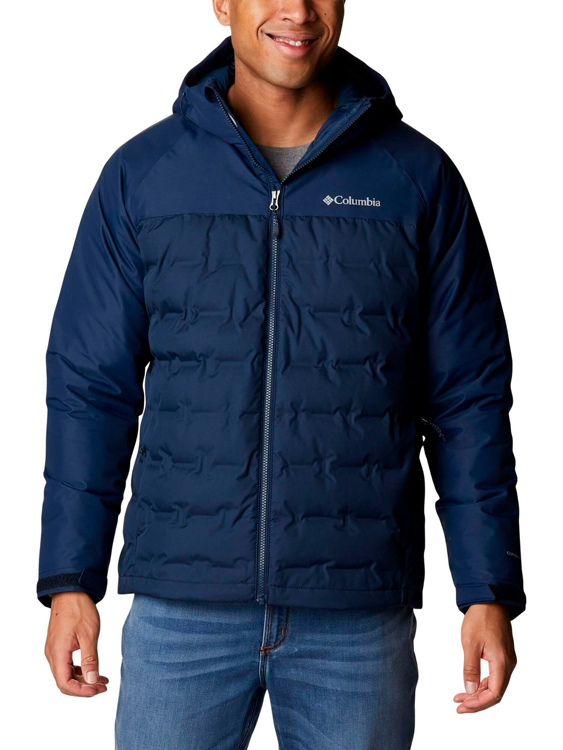 Geacă pt Barbati Columbia Grand Trek II Down Hooded Jacket S Albastru photo 1