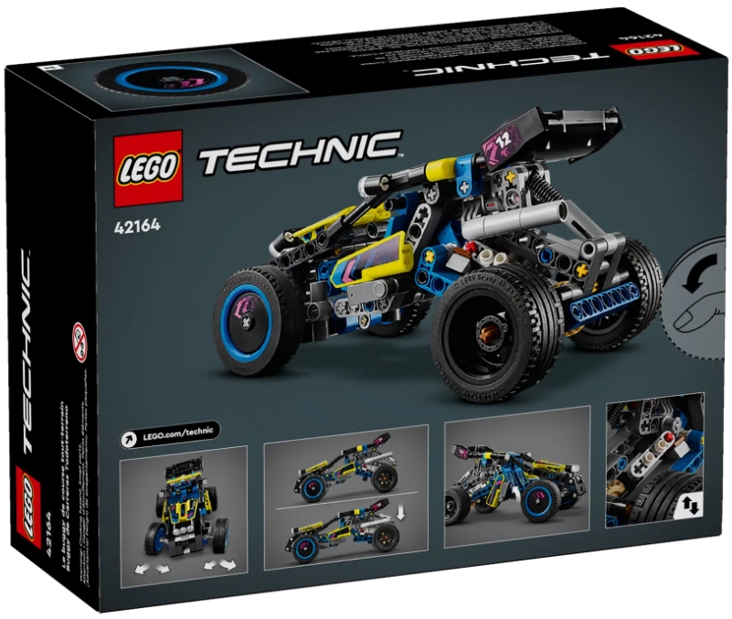 Constructor Lego Technic Off-Road Race Buggy 42164 de la 8+ ani photo 1