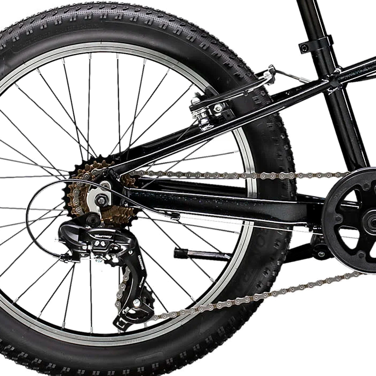 Велосипед детский Trek PRECALIBER 20 7SP GIRLS / Черный SS24 / 1x1 photo 3