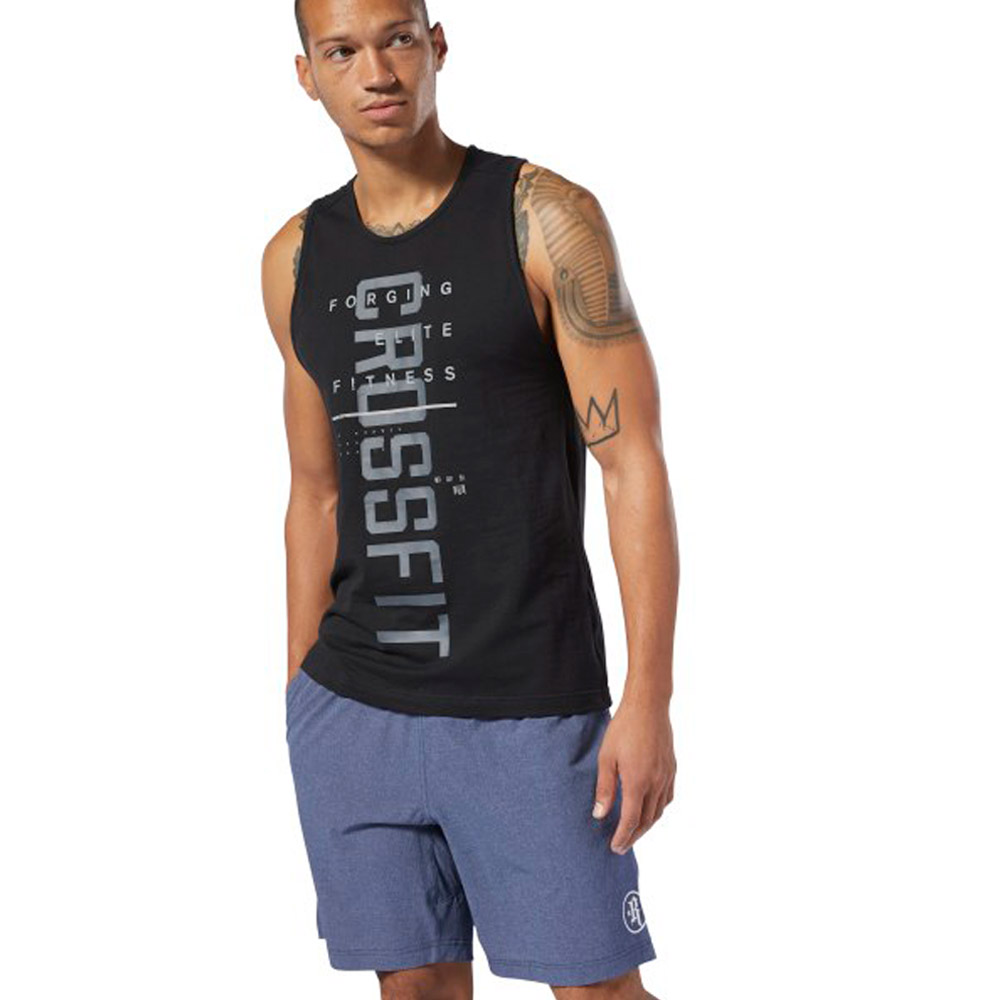 Майка для мужчин Reebok RC  Mesh Tank L Черный photo 1