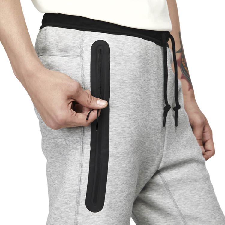 Брюки Nike M NK TCH FLC JGGR M Черный/Серый Мужской photo 4
