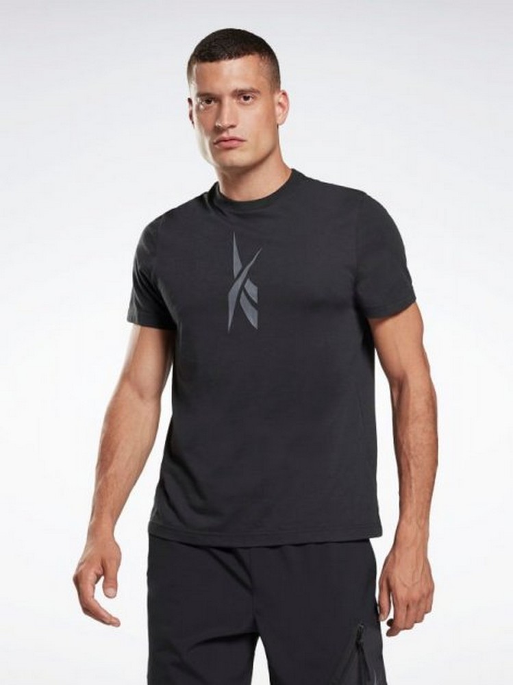Tricou bărbătesc Reebok TS Edgeworks 60/40 S Negru photo 2