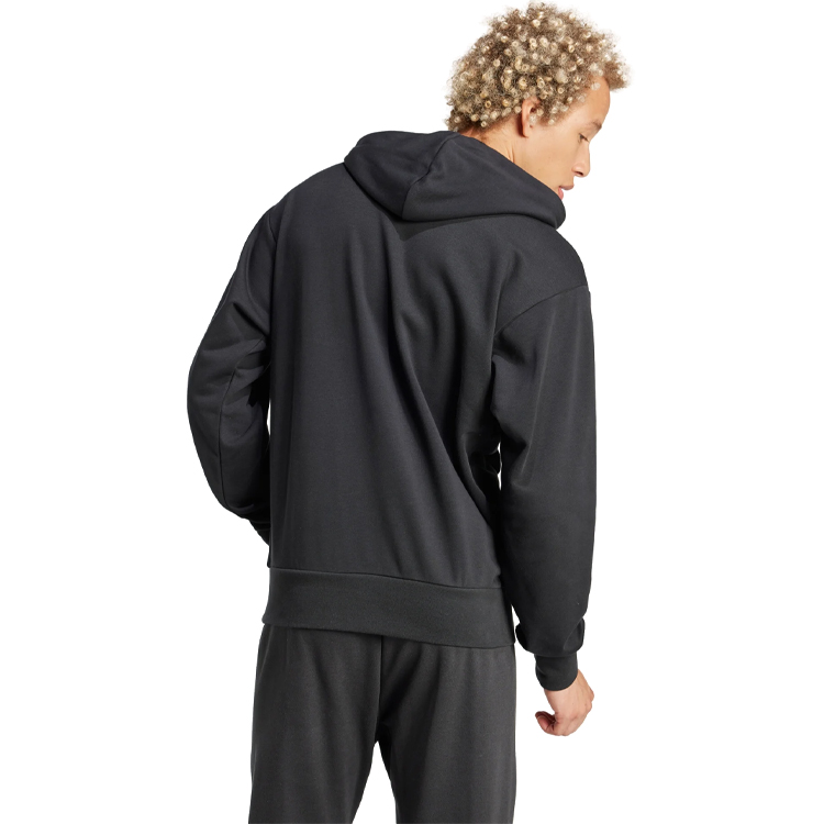 Hanorac pt bărbați Adidas M BL FT HD XS Negru photo 3