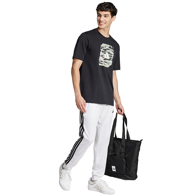 Tricou bărbătesc Adidas M C CAMO BOX T XS Negru photo 3