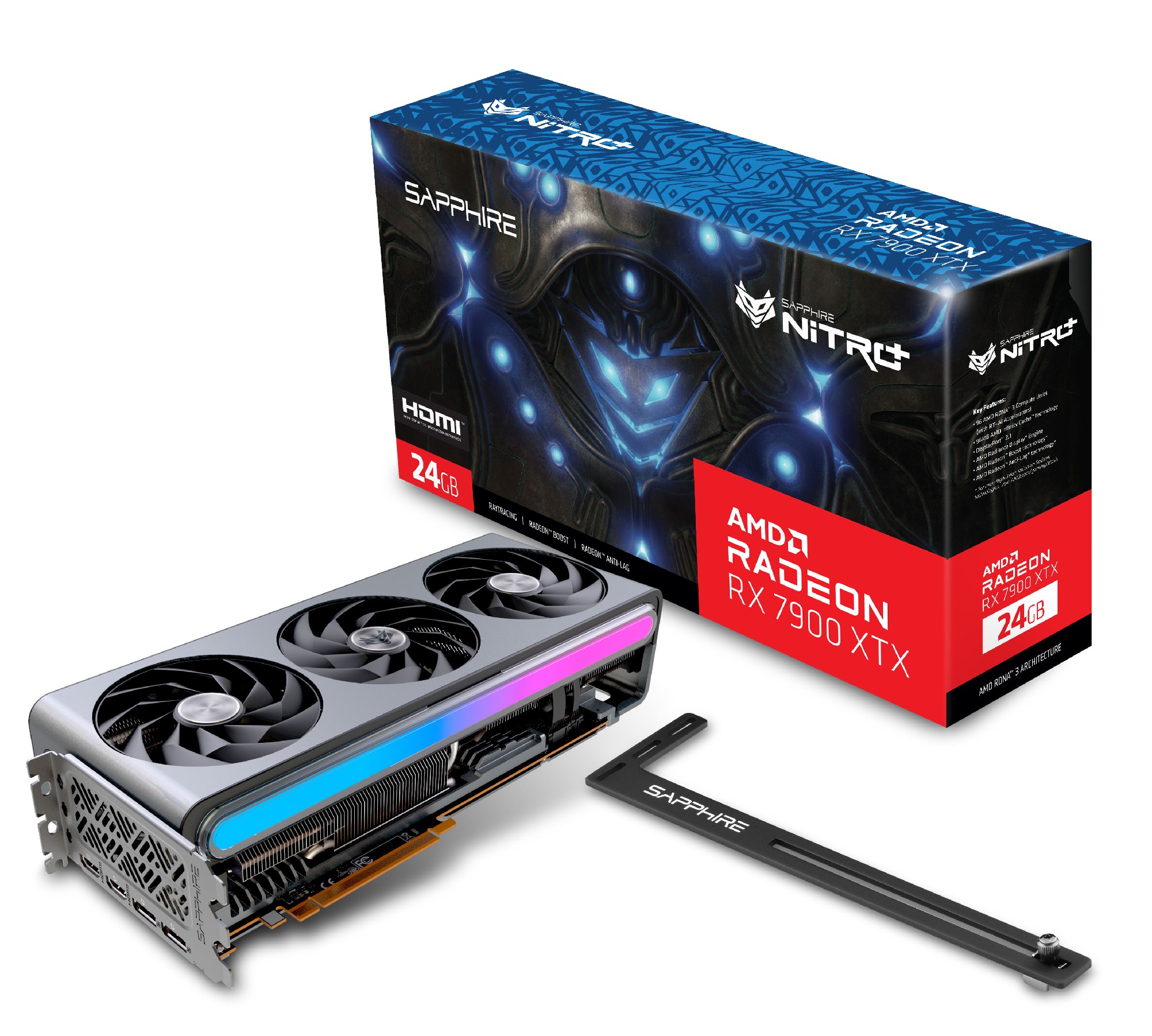 Видеокарта Sapphire NITRO+ Radeon RX 7900 XTX VAPOR-X  / 24GB / GDDR6 / 384bit photo 7