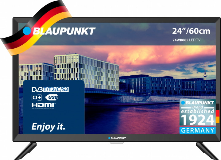 Televizor Blaupunkt 24WB865 / 24" / LED / HD ready photo 1 Televizor Blaupunkt 24WB865 / 24" / LED / HD ready photo 1