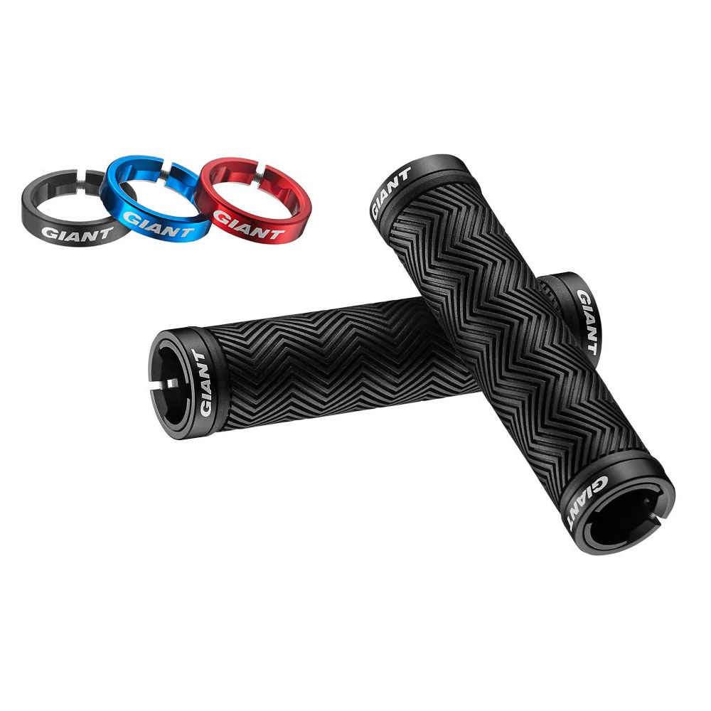 Mansoane Giant GNT SOLEO MTB BLACK GRIP WRED LOCKON photo Mansoane Giant GNT SOLEO MTB BLACK GRIP WRED LOCKON photo