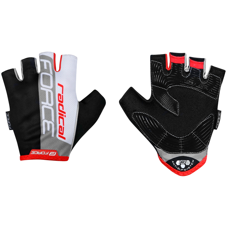 Manusi pentru bicicleta Force RADICAL Negru-alb-rosu 905265 photo 1 Manusi pentru bicicleta Force RADICAL Negru-alb-rosu 905265 photo 1