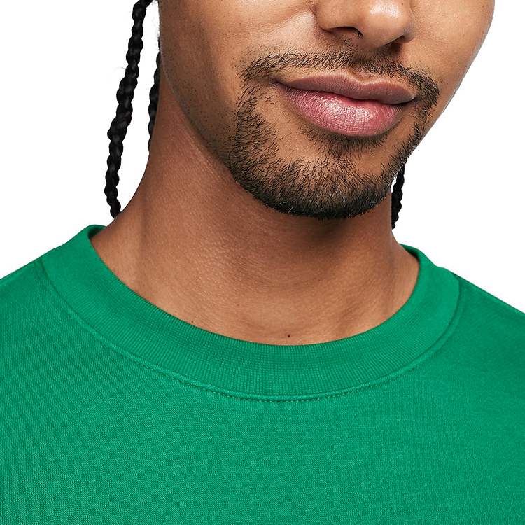 Hanorac pt bărbați Nike M NK CLUB BB CREW STACK GX XS Verde photo 4
