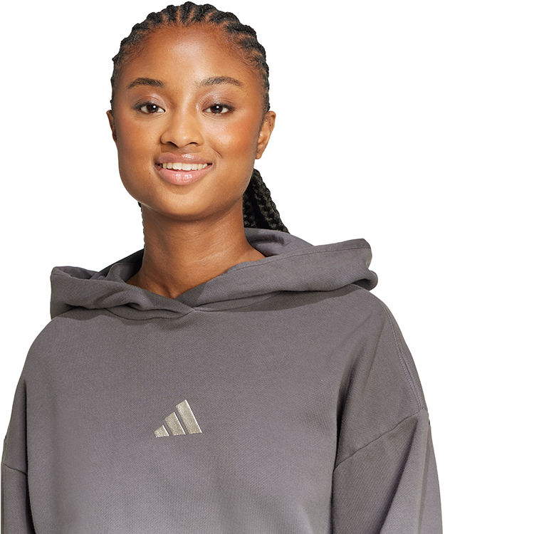 Hanorac Adidas W ALL SZN A HD XS Gri Femei photo 4
