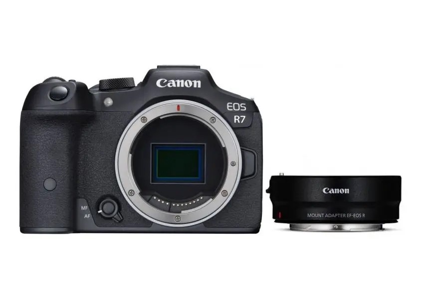 Mirrorless Camera CANON EOS R7 Body + Mount Adapter EF-RF (5137C018) photo 1