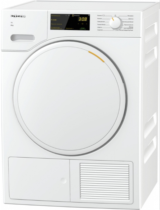 Mas. de uscat rufe cu pompa de caldura Miele TWC220WP / 8 kg / A++ / AlbAlb photo 1