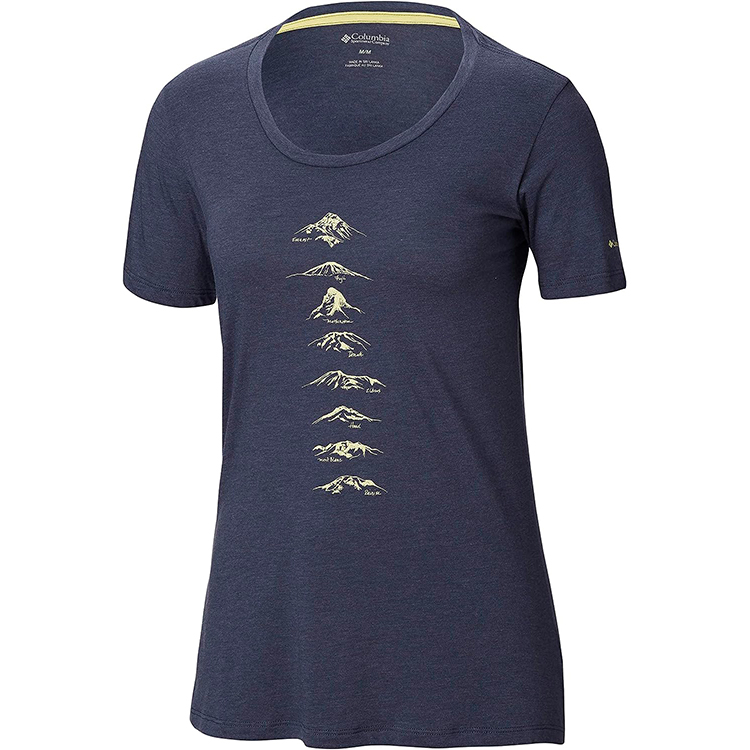Tricou Columbia Pick Your Peak Tee XS Albastru Femei photo 1 Tricou Columbia Pick Your Peak Tee XS Albastru Femei photo 1