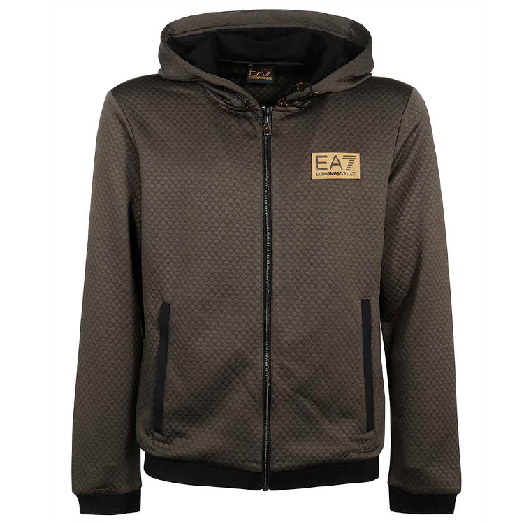 Hanorac pt bărbați EA7 EMPORIO ARMANI SWEATSHIRT S Gri photo 1