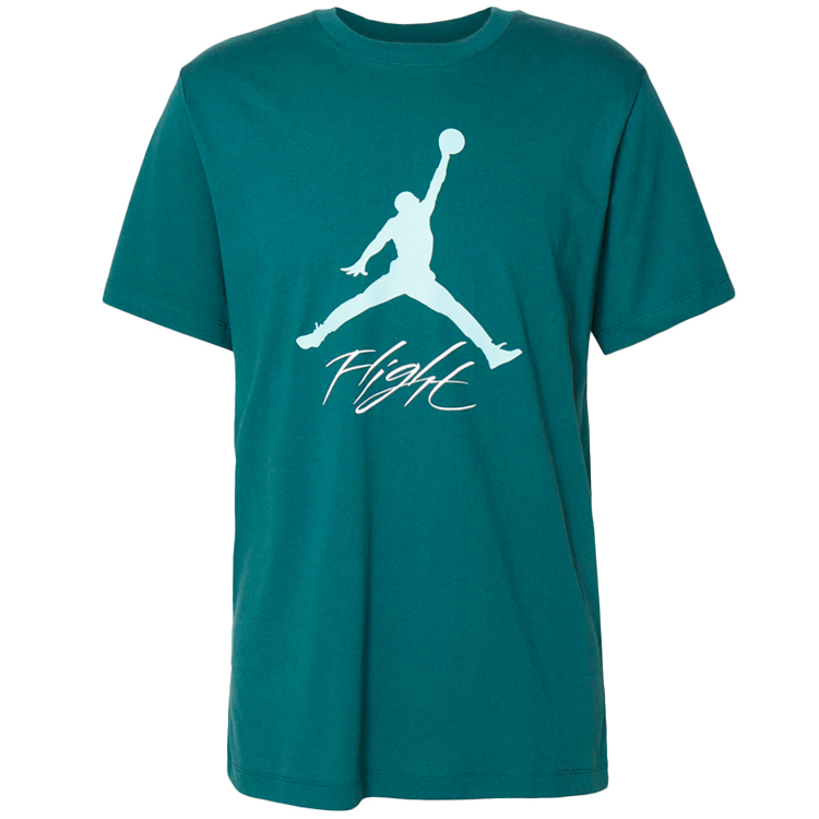 Tricou bărbătesc Nike JUMPMAN FLIGHT HBR TEE S Verde photo 2