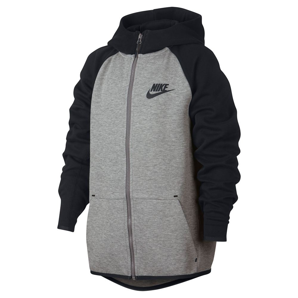 Hanorac Nike B NSW TCH FLC FZ ESSENTIALS / Barbati / L / Gri photo 1