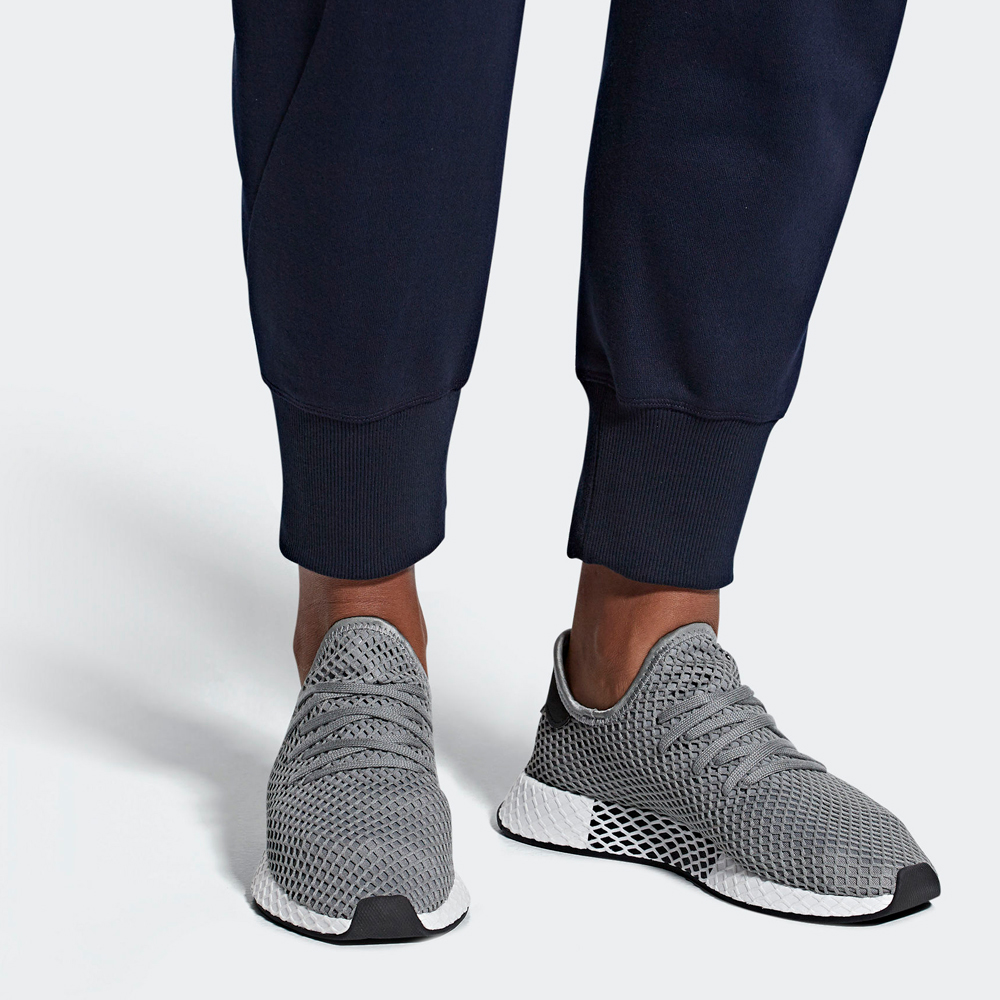 Incaltaminte Sport Adidas DEERUPT RUNNER pt Barbati / 41.5 / Grafit photo 3