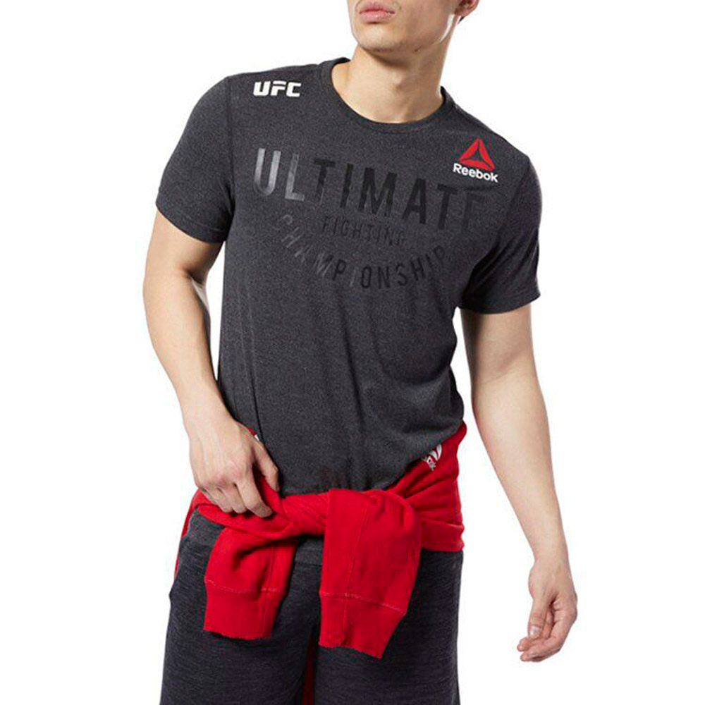 Футболка мужская Reebok UFC FK ULTIMATE JERSEY S Черный photo 4