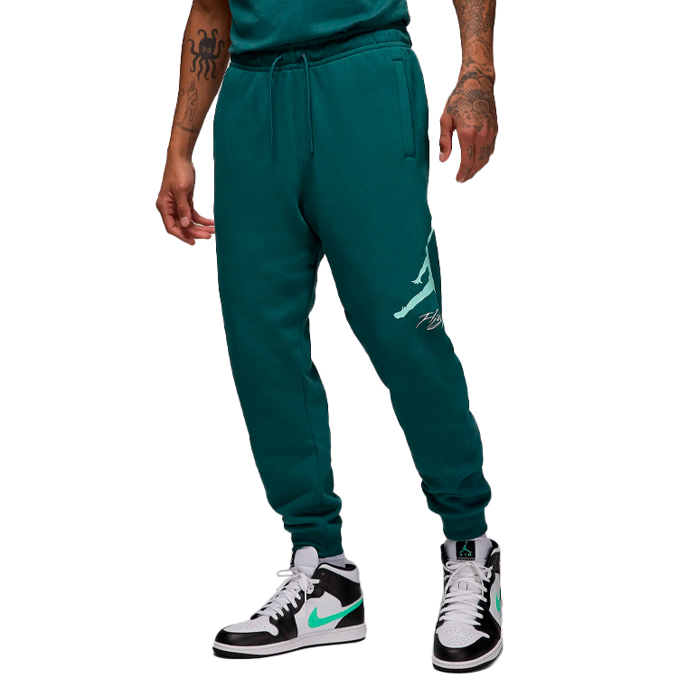 Брюки Nike M J ESS FLC BASELINE PANT XXL Зеленый Мужской photo 2