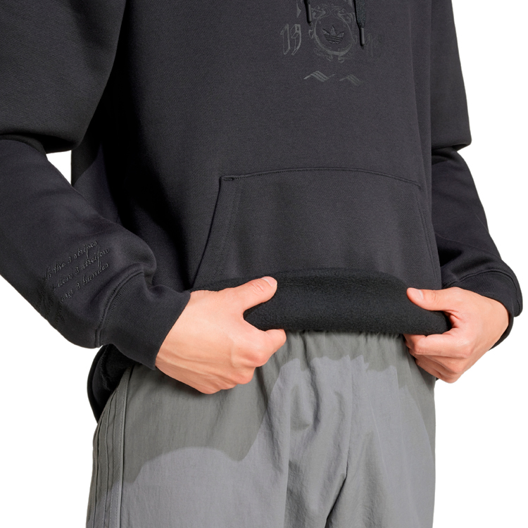 Hanorac pt bărbați Adidas VRCT HOODED 1 XS Negru photo 3