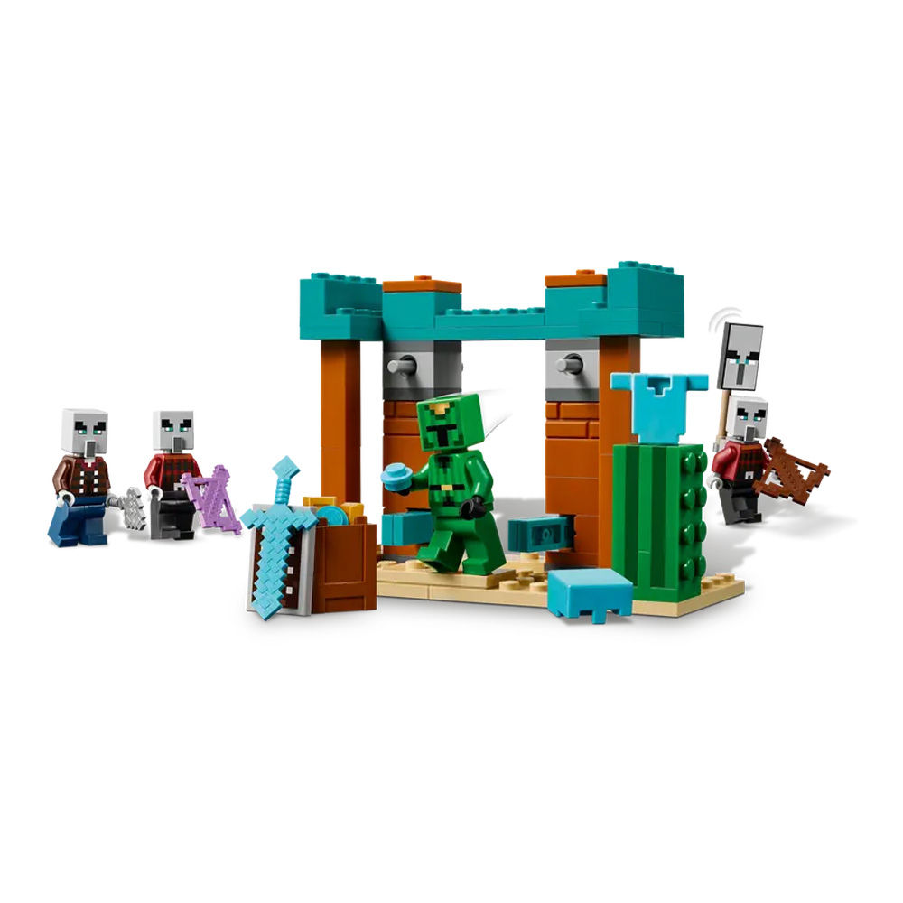 Constructor Lego Minecraft The Illager Desert Patrol 21267 de la 7+ ani photo 8
