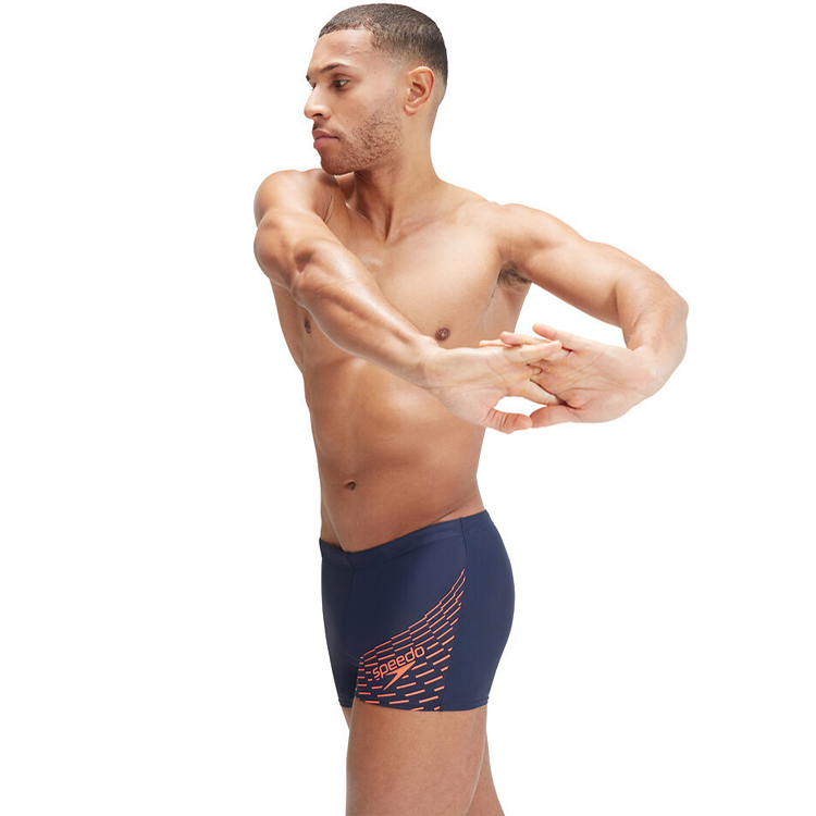 Slipi-sorti Speedo MEDLEY LOGO ASHT/Albastru photo 3
