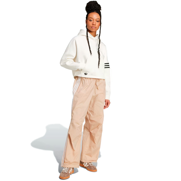 Hanorac Adidas NEUCL HOODIE XXS Alb Femei photo 4