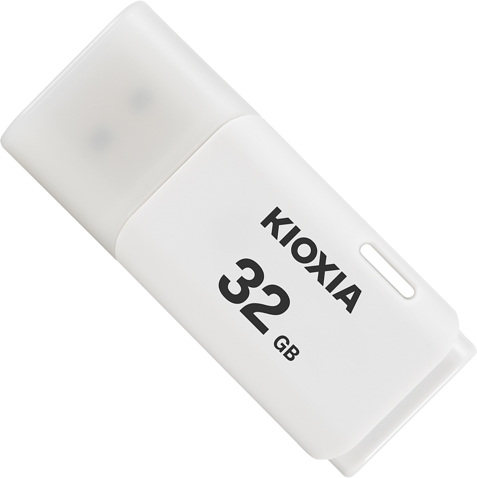32GB USB2.0 Kioxia (Toshiba) TransMemory U202 White, Plastic, Small design (Read 20 MByte/s, Write 10 MByte/s) photo 2