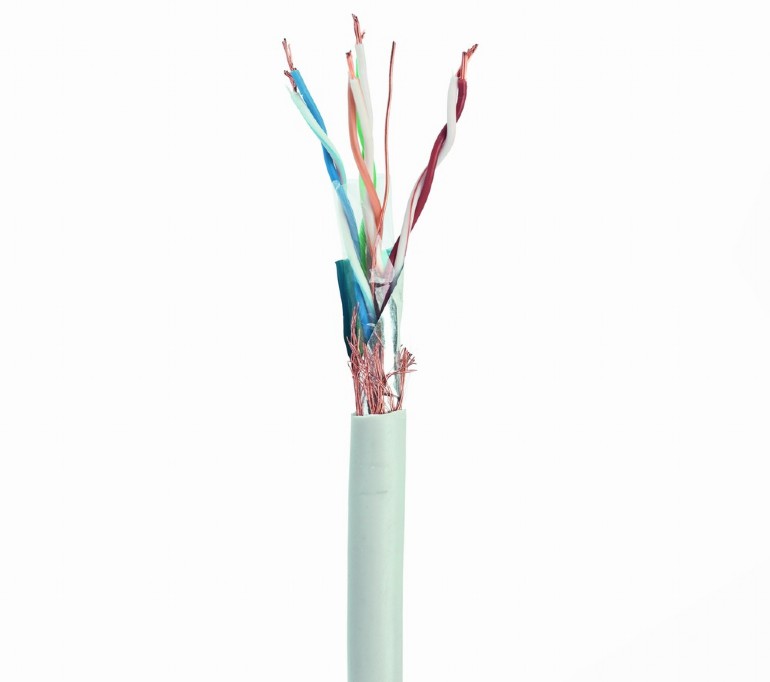 Cable SFTP Gembird SPC-5004E double shielded LAN cable with stranded wires, CAT5e, AWG24 solid copper, 305m photo 3