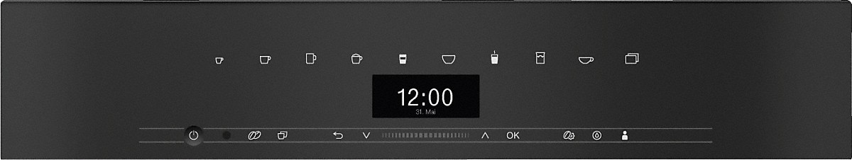 Aparat de cafea Espresso Miele CVA7440 Obsidian black / / Espresso photo 1