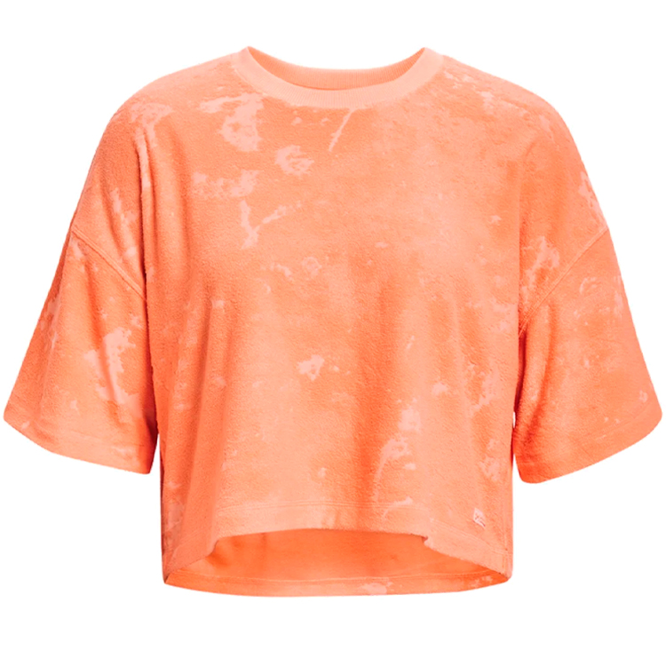 Tricou Under Armour Journey Terry SS / Femei / L / Portocaliu photo 1 Tricou Under Armour Journey Terry SS / Femei / L / Portocaliu photo 1