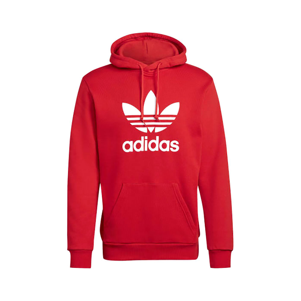 Hanorac pt bărbați Adidas TREFOIL HOODY XS Rosu photo 1 Hanorac pt bărbați Adidas TREFOIL HOODY XS Rosu photo 1