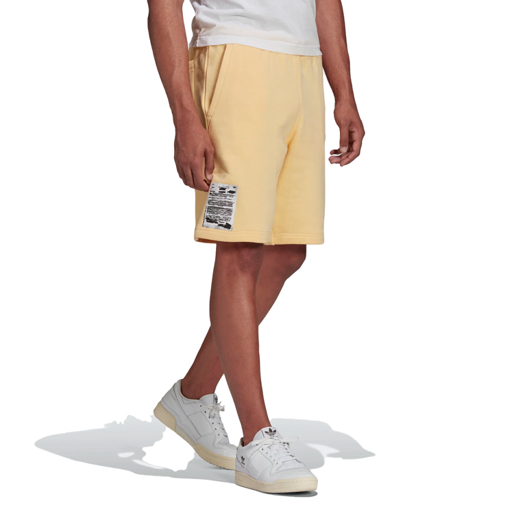 Sorti de bărbați Adidas Q2 GFX Short S Bej photo 3