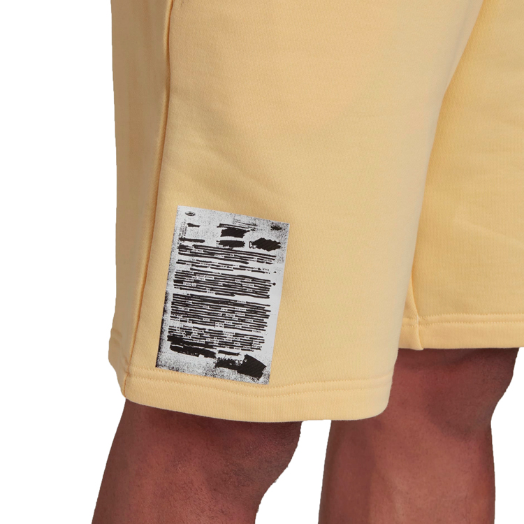 Sorti de bărbați Adidas Q2 GFX Short S Bej photo 5