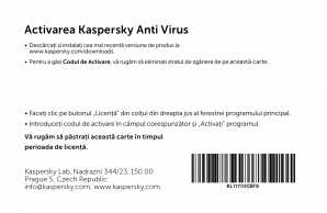 Kaspersky Anti-Virus Eastern Europe Edition.  2-Desktop  1 year  Base License Pack,  Card thumbnav 2