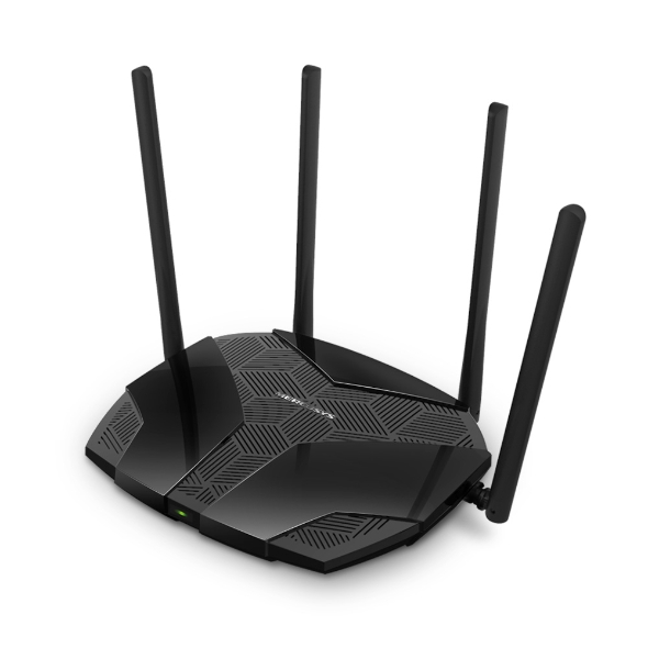 Wi-Fi роутер MERCUSYS MR80X / AX3000 Dual Band / Wi-Fi6 / Gigabit / 1WAN+3LAN / 4 external antennas photo 2
