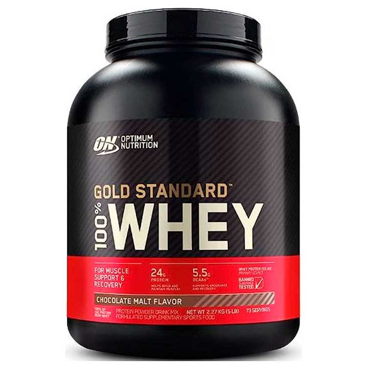 Сывороточный протеин Optimum Nutrition ON 100% WGS CHOCOLATE MALT 5LB/2.26 кг photo 1
