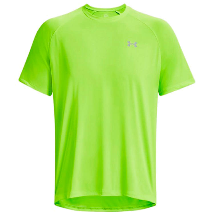 Tricou bărbătesc Under Armour UA M TECH REFLECTIVE SS 3XL Verde photo 4