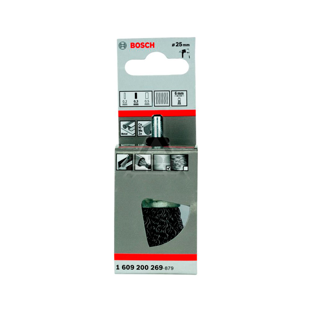 Perie de sarma Bosch 1609200269 Metal photo 2