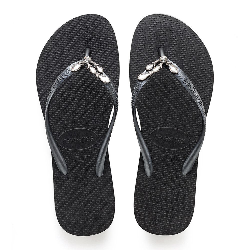 Slapi Havaianas SLIM LUX SW pt Femei / 35/36 / Negru photo 2