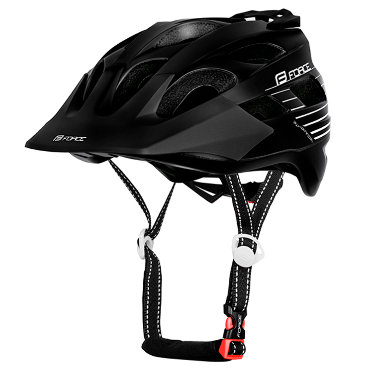 Шлем велосипедный Force RAPTOR MTB Черный/Белый 902969 photo 1 Шлем велосипедный Force RAPTOR MTB Черный/Белый 902969 photo 1