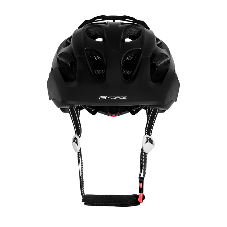 Шлем велосипедный Force RAPTOR MTB Черный/Белый 902969 photo 3