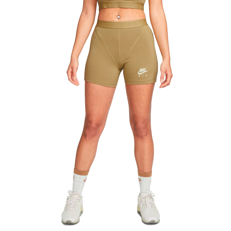 Sorti Nike W NSW AIR RIB SHORT XS Maro Femei photo 1