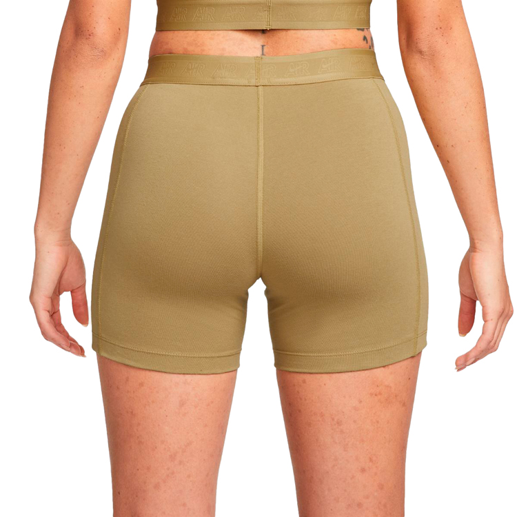 Sorti Nike W NSW AIR RIB SHORT XS Maro Femei photo 4