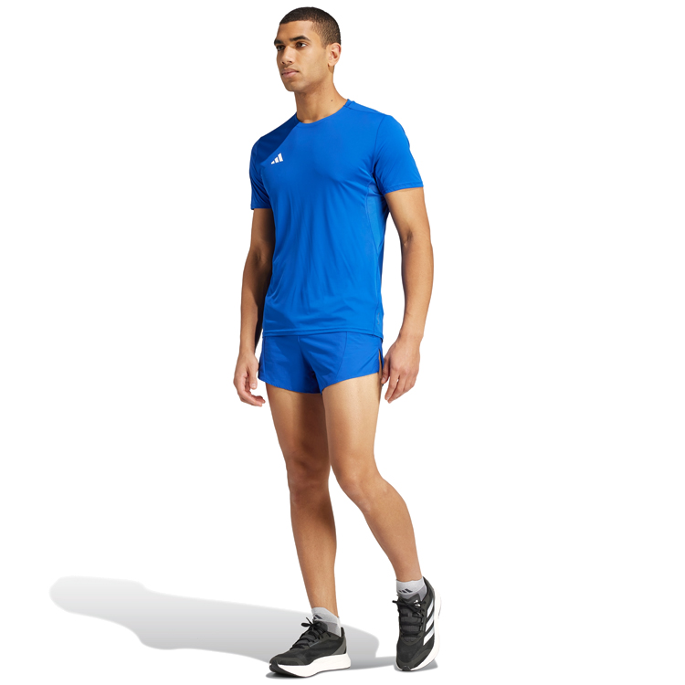 Tricou bărbătesc Adidas ADIZERO E TEE S Albastru photo 2