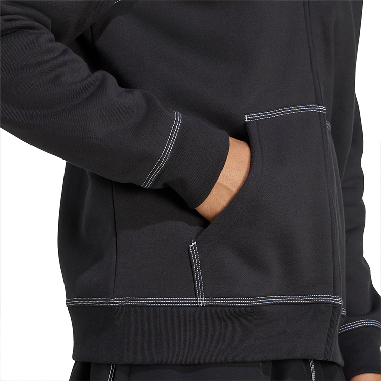Мужская Толстовка Adidas ESSENTIALS FZHD XS Черный photo 5